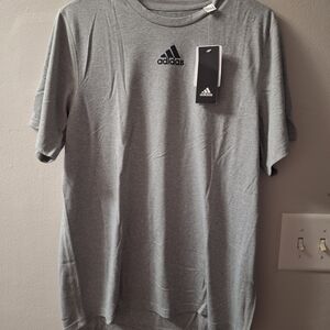 Adidas Men's Gray T-Shirt